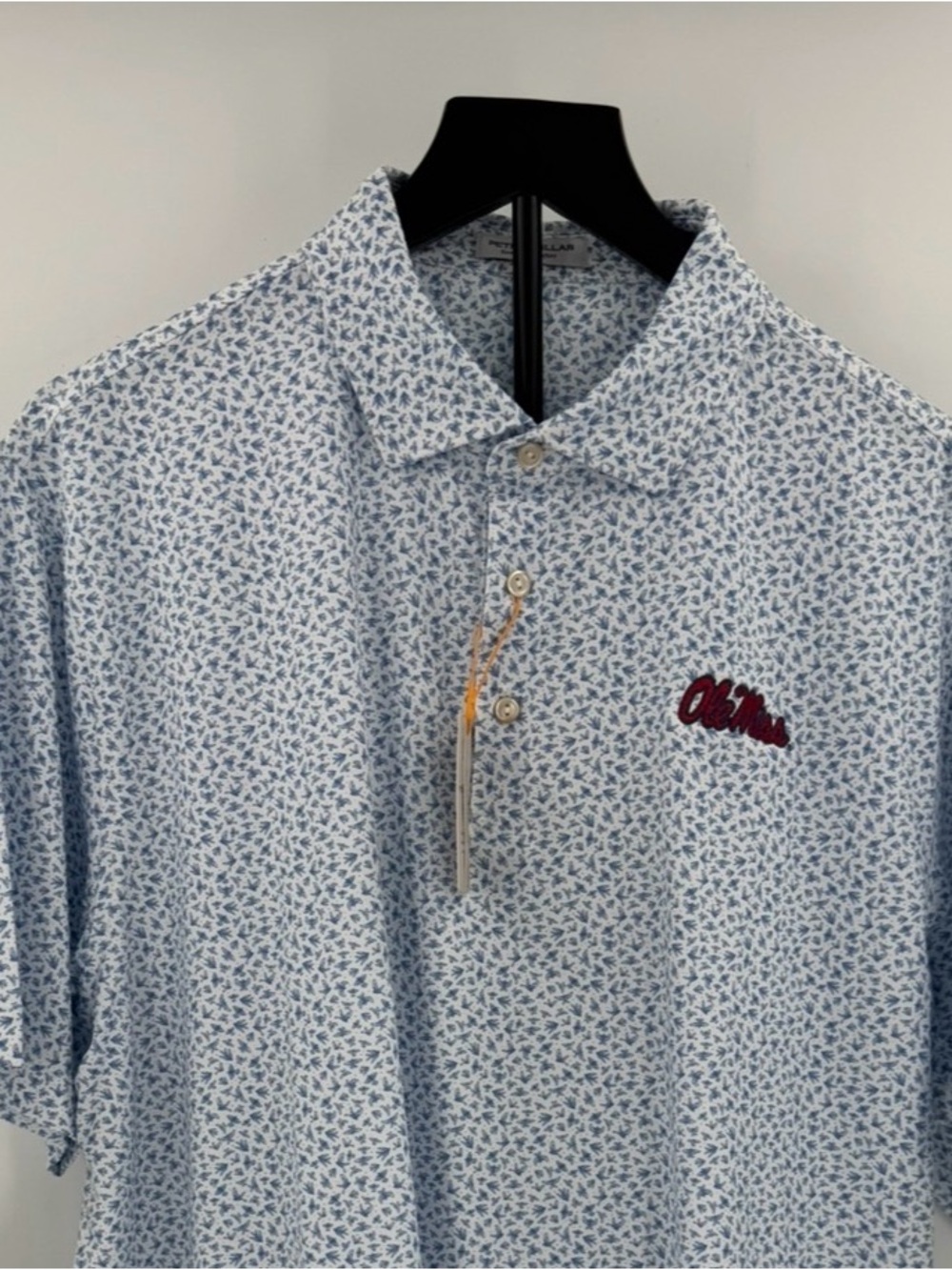 HDT! Peter Millar Ole Miss "Finch Over The Grove" PerformancePolo - XL - NWT